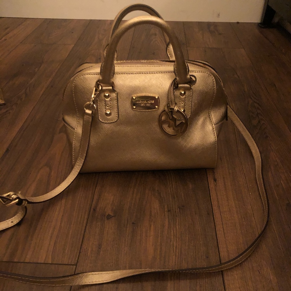 Michael Kors large dome satchel bag
